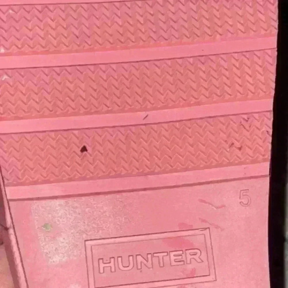 Pink Hunter slides size 5 - Picture 2 of 2